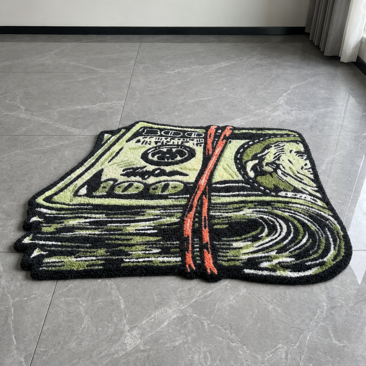 $100 BILL RUG