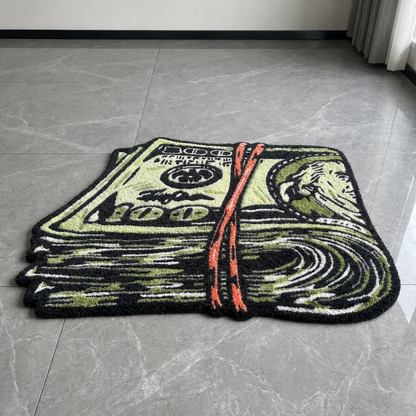 $100 BILL RUG