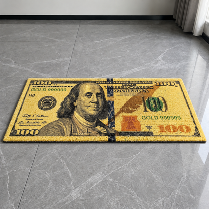 $100 BILL RUG