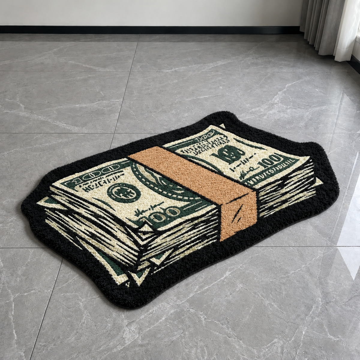 $100 BILL RUG