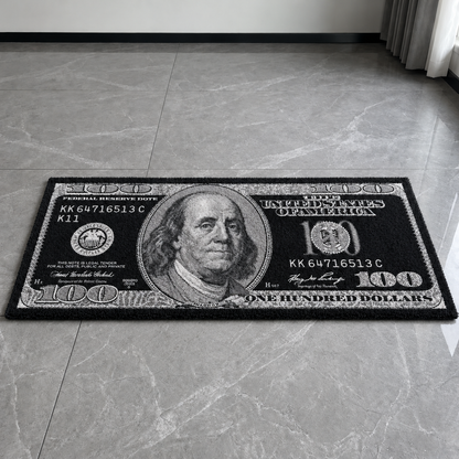 $100 BILL RUG